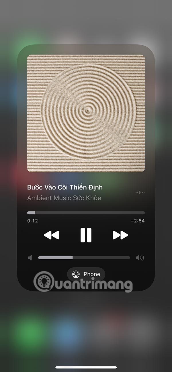Phát nhạc theo tâm trạng Ambient Music