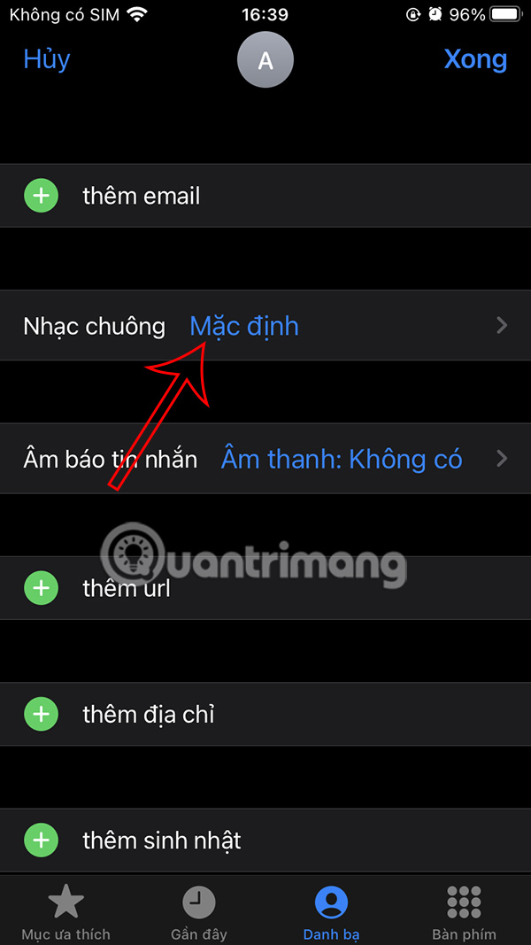 Chỉnh nhạc chuông