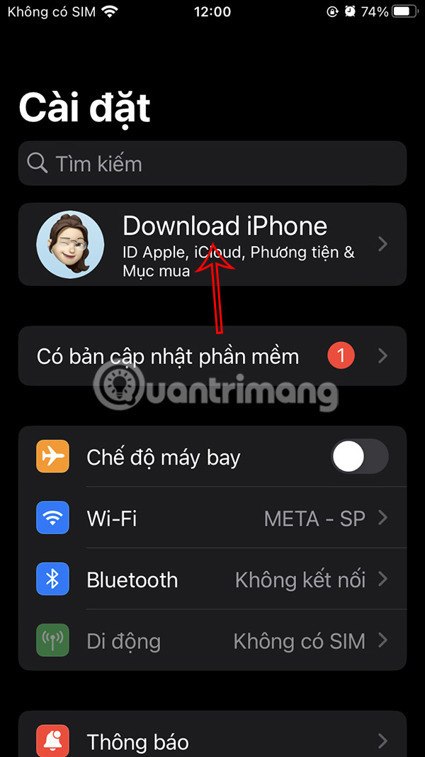 Tài khoản Apple Store