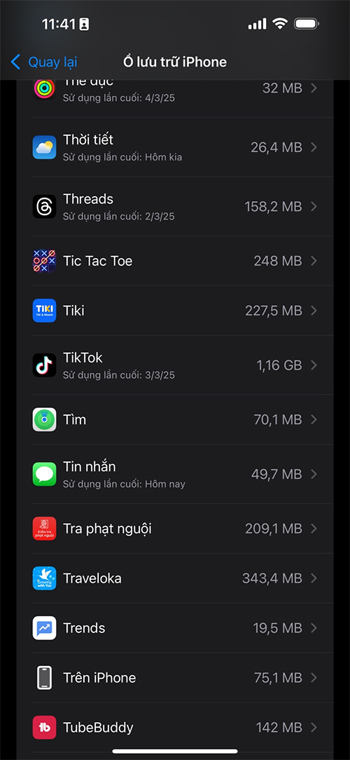 cach xoa dung luong imessage
