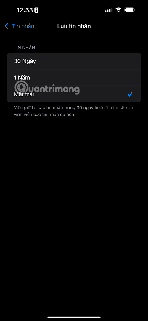 imessage làm đầy bộ nhớ