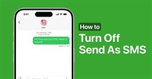Cách tắt gửi tin nhắn SMS trên iPhone