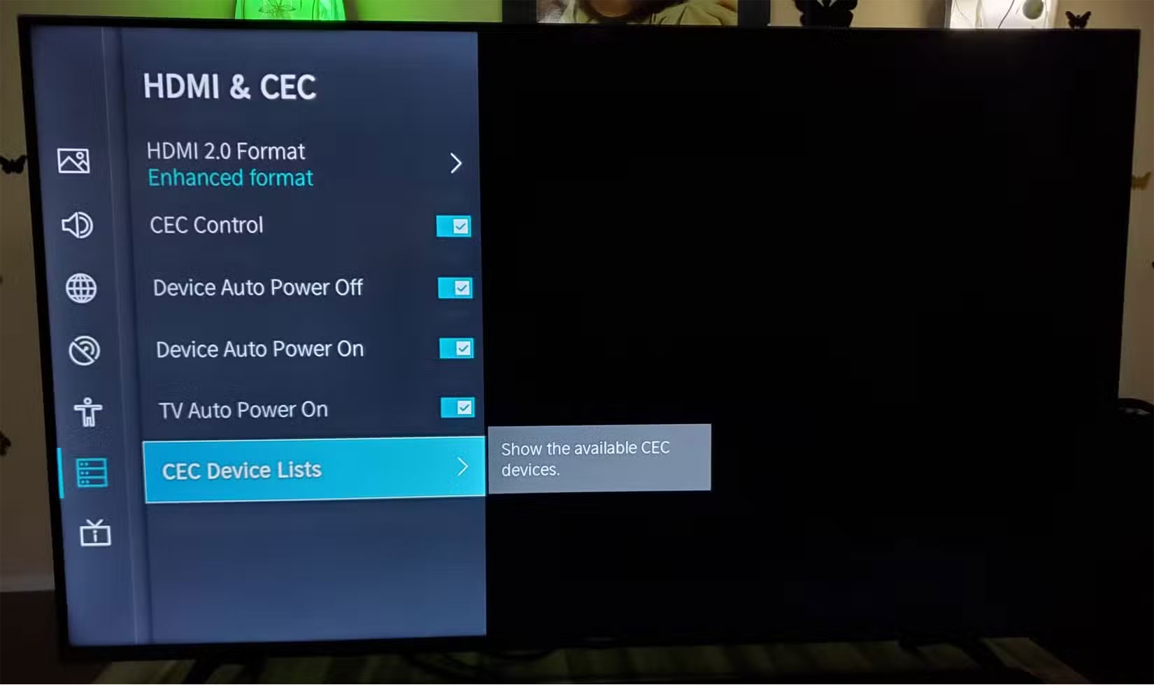 Điều khiển HDMI-CEC trên Hisense TV