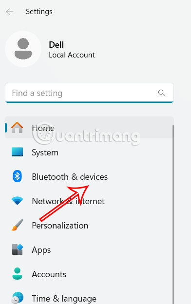 Bluetooth & devices Widows 11