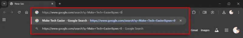 Sử dụng tham số trong URL của Google Search