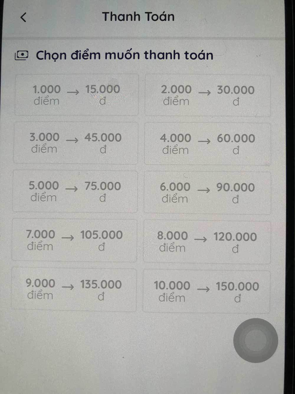 Tích điểm mua sắm trên GS25 VN