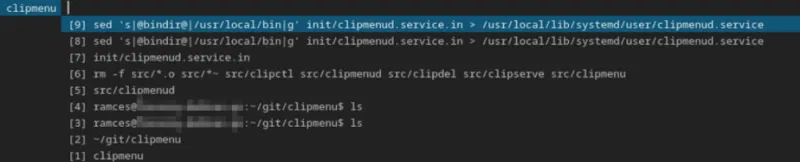Thiết lập Clipmenu mặc định trong Debian Linux.