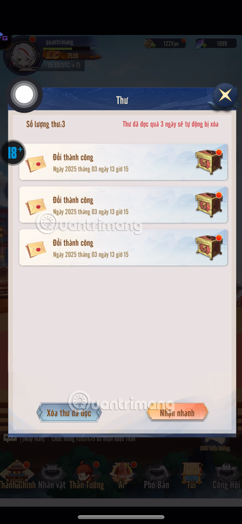 phần thưởng giftcode monkey king đại chiến tây du