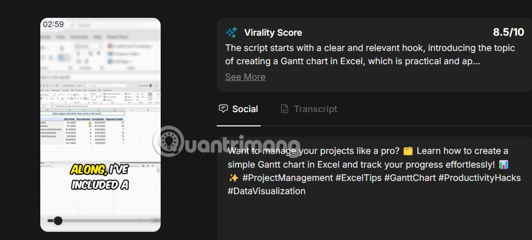 Tạo video YouTube Shorts