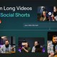Hướng dẫn tạo YouTube Shorts AI từ video YouTube trên Reap