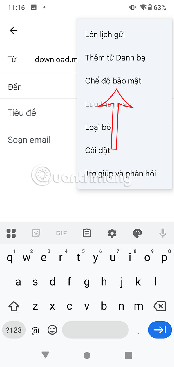 Bảo mật email