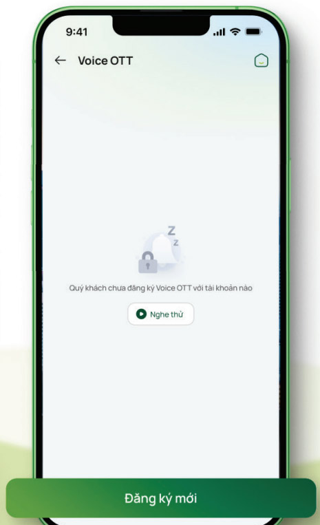 Đăng ký Voice OTT Vietcombank