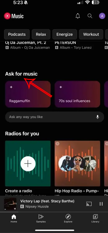 Ask for Music YouTube Music