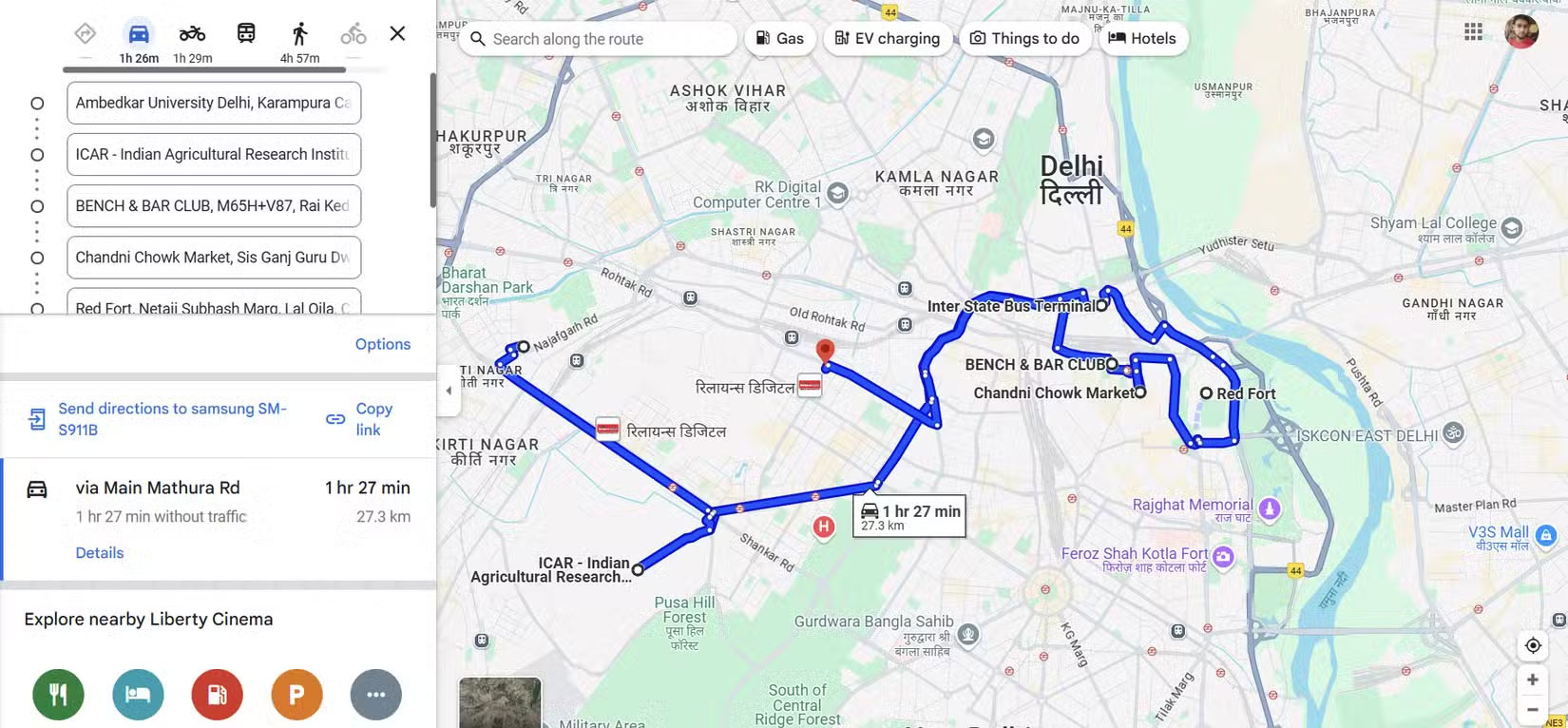 Google Maps sử dụng tiện ích mở rộng Routora