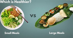 Ăn bữa nhỏ hay bữa lớn tốt hơn?