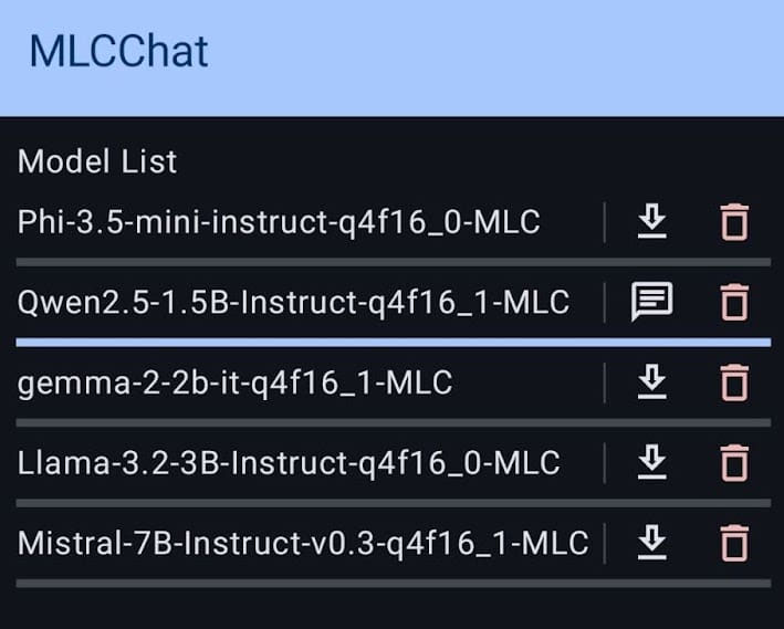 Chạy LLM đã cài đặt