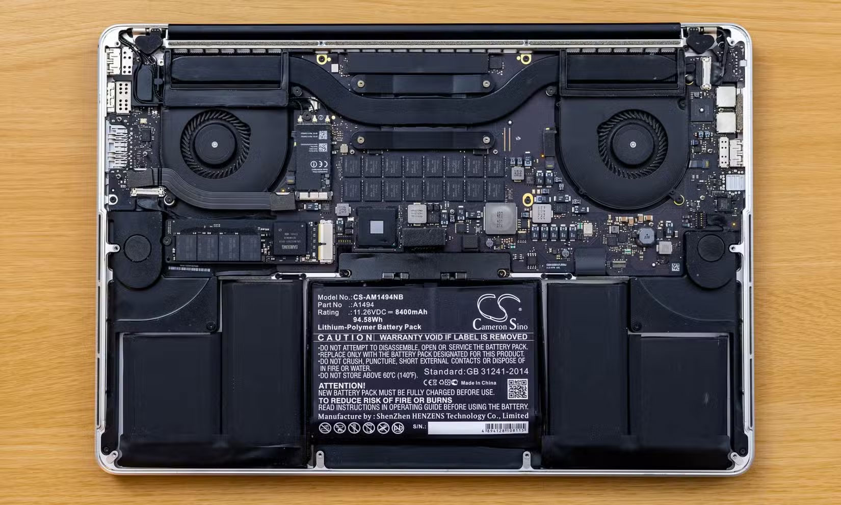 Pin MacBook