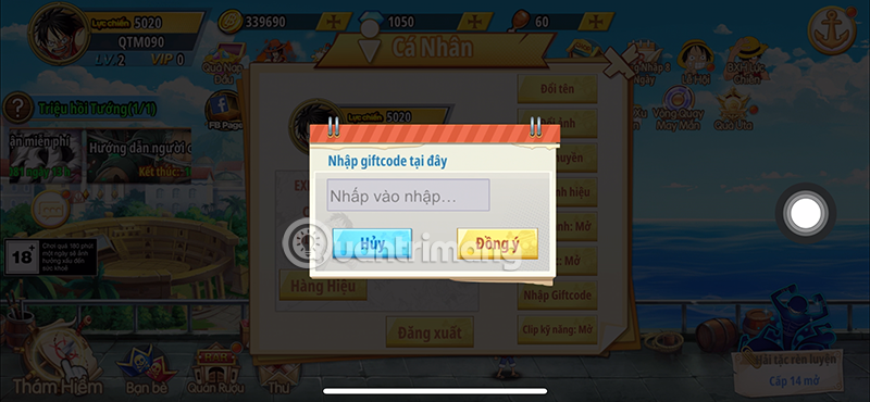code thế giới huyền thoại mới nhất