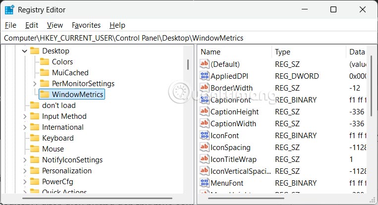 Truy cập đường dẫn Registry Editor