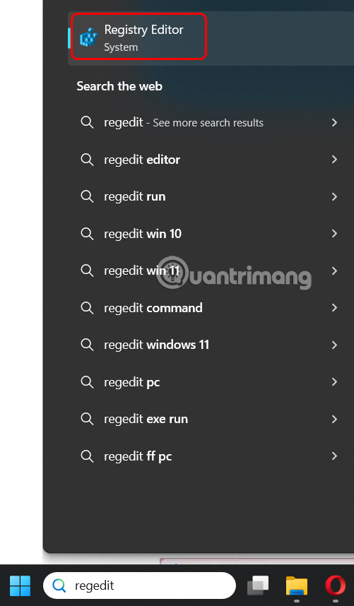 Registry Editor