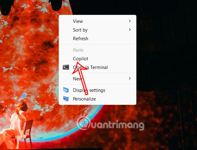 Mẹo thêm Copilot vào menu chuột phải Windows 11