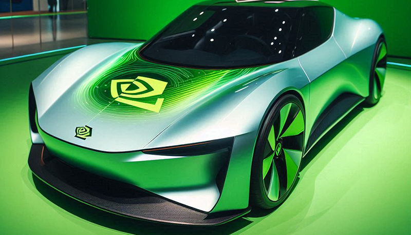 nvdia phat trien AI cho xe