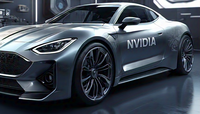 nvdia phat trien AI cho xe