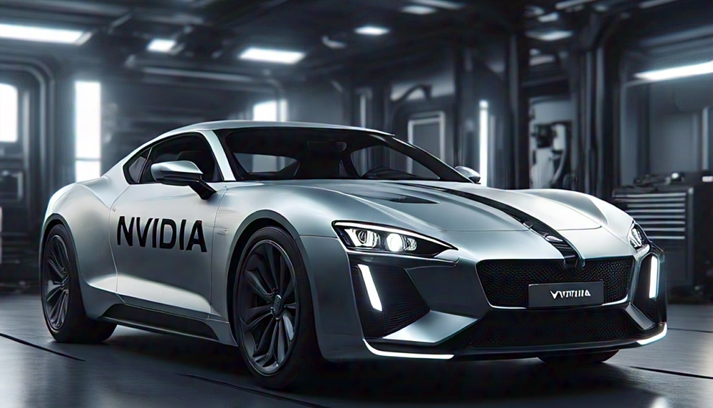 nvdia phat trien AI cho xe