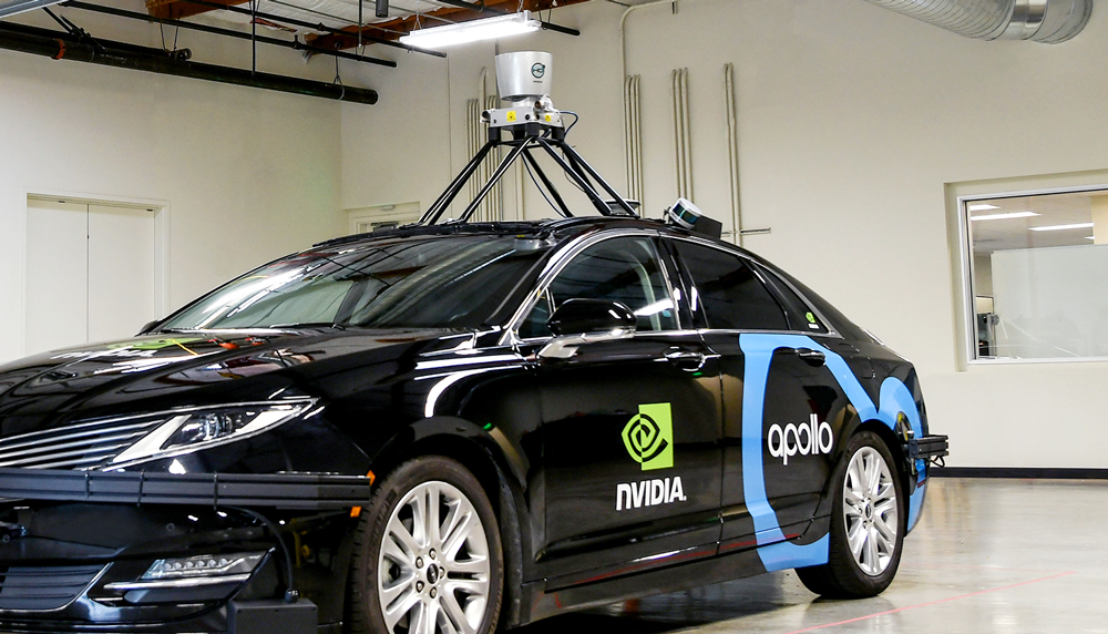 nvdia phat trien AI cho xe