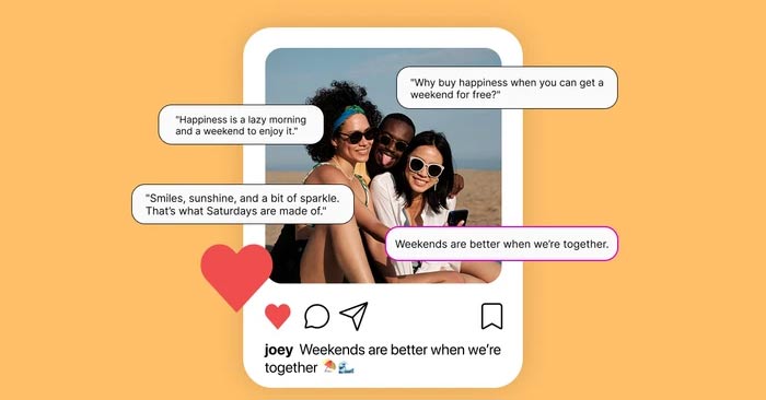 Cap Instagram Tiếng Anh