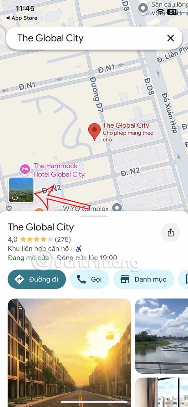 Chế độ Street View trên Google Maps