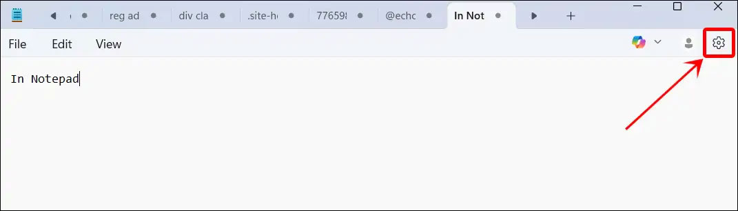 Cài đặt Notepad Windows 11