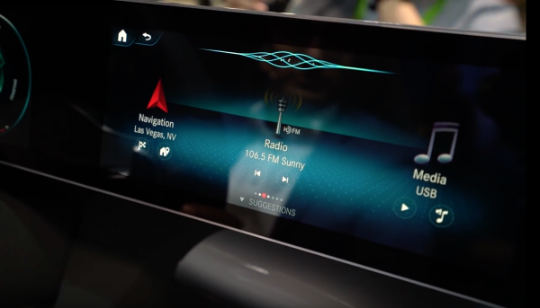 mercedes hỗ trợ AI cho trợ lý giọng nới Mercedes