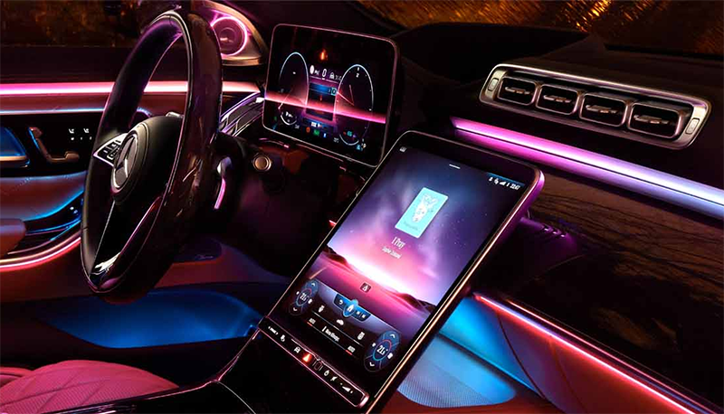 mercedes hỗ trợ AI cho trợ lý giọng nới Mercedes