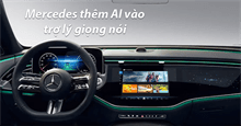 Trợ lý giọng nói của Mercedes được tích hợp AI để nâng cao tính năng