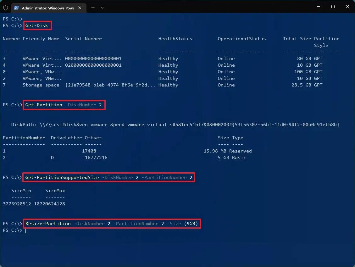 Hướng dẫn thay đổi kích thước phân vùng Windows 11