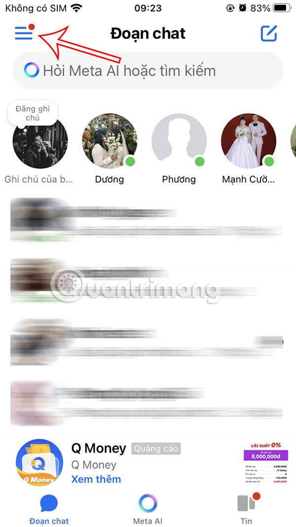 Tùy chỉnh Messenger