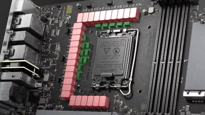 MSI MEG Z790 với VRM