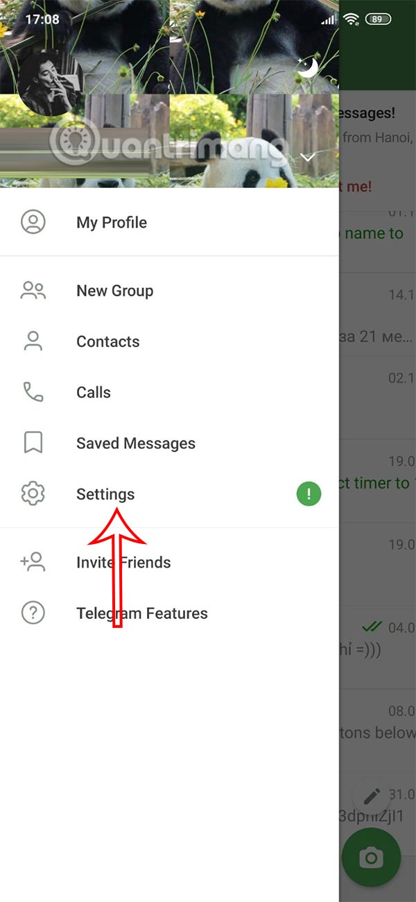 Cài đặt Telegram