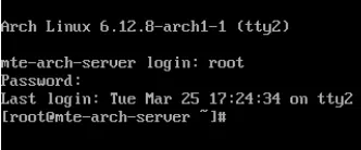 Xác nhận việc thay đổi mật khẩu root đã thành công.