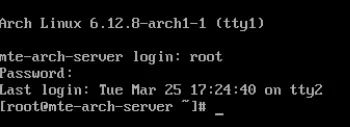 Mật khẩu root đã thay đổi đang hoạt động bình thường.