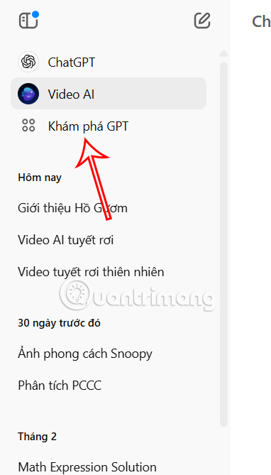 Khám phá trên ChatGPT