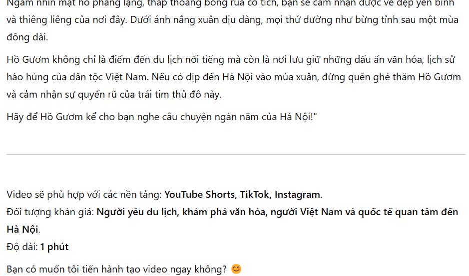 Dùng ứng dụng tạo video AI trên ChatGPT