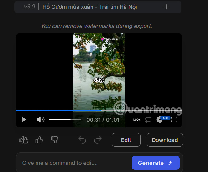 Video AI trên ChatGPT