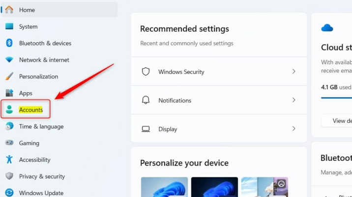 Cài đặt trên Windows 11
