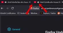 Cách đổi vị trí biểu tượng âm thanh tại tab trên Firefox