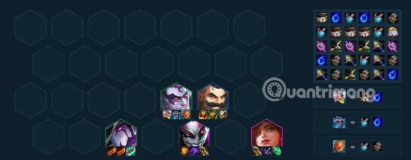 cách build băng đảng dtcl
