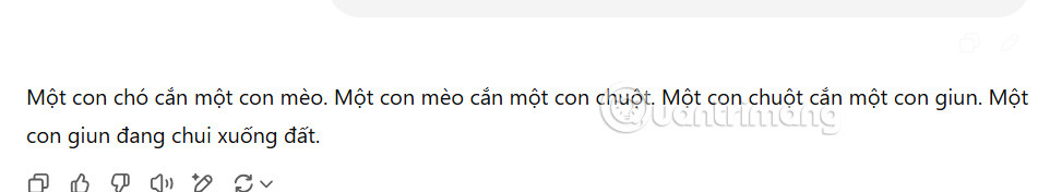 Văn bản có dấu trên ChatGPT