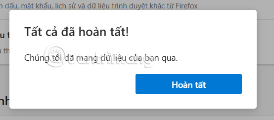 Chuyển bookmark từ Chrome sang Edge 
