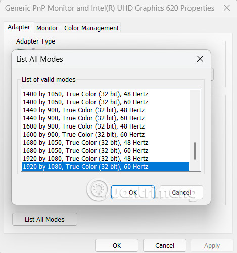 Restore Display Settings Windows 11 qua Settings